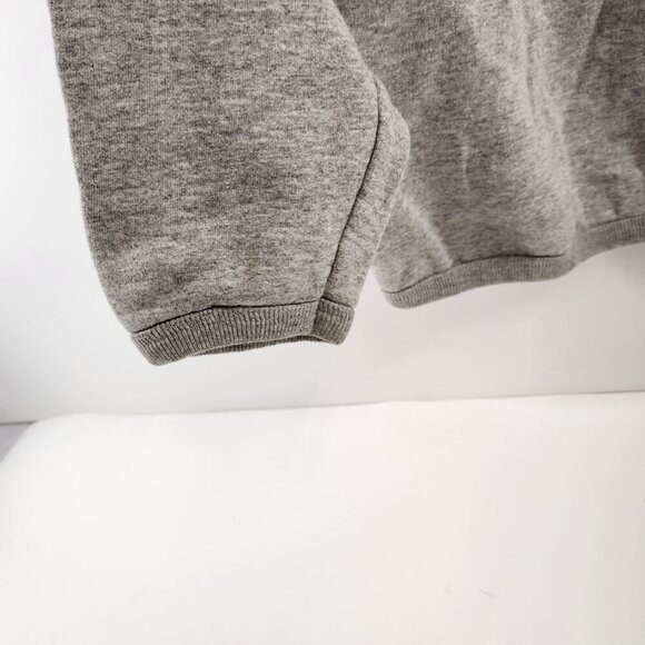 Roots Athletic Mens 1/4 Zip Sweatshirt Heathered Gray - Picture 3 of 11